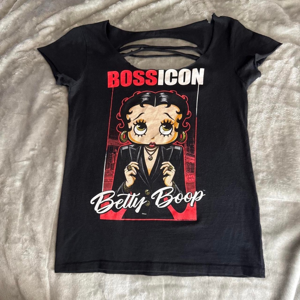 Betty boop - Boss icon T shirt